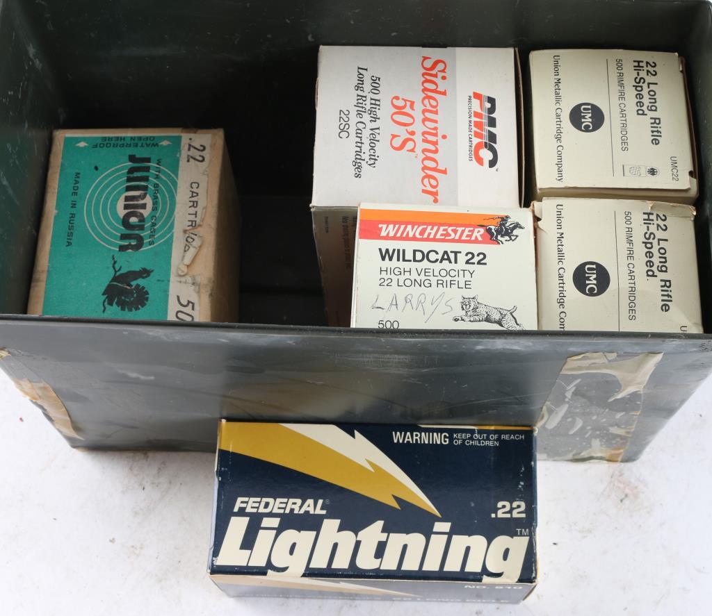 Lot of .22LR Ammo