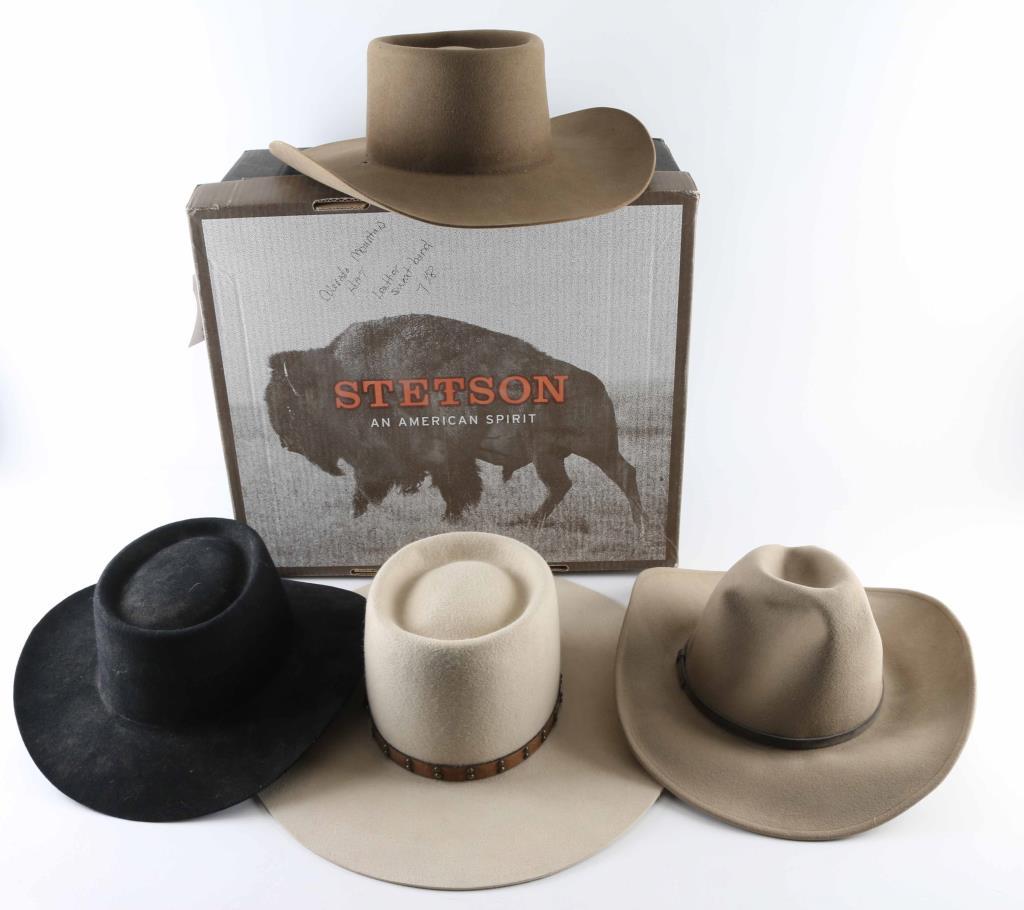 Lot of 4 Hats