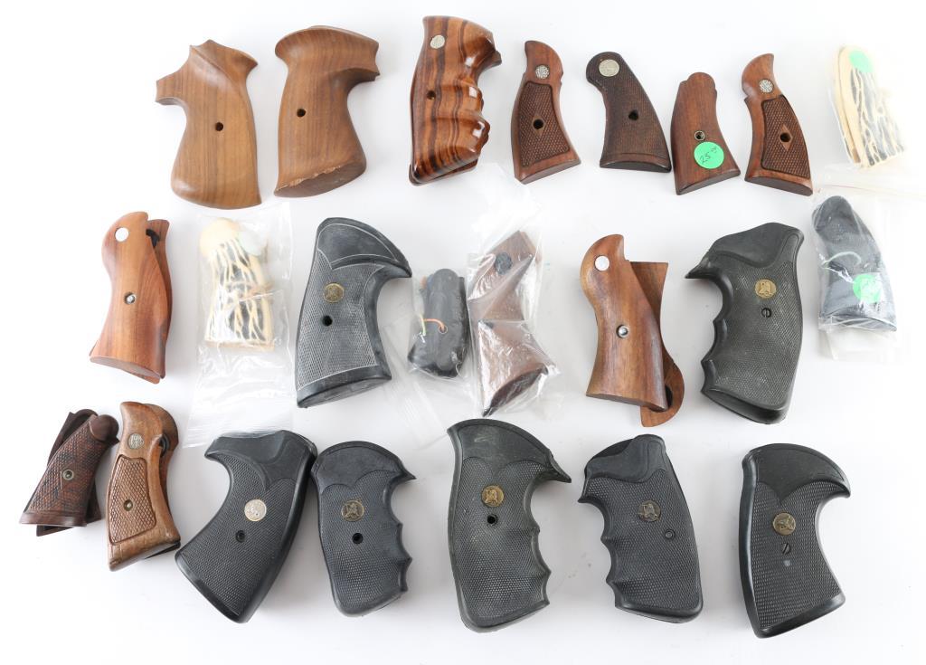 Large Lot of Revolver Grips
