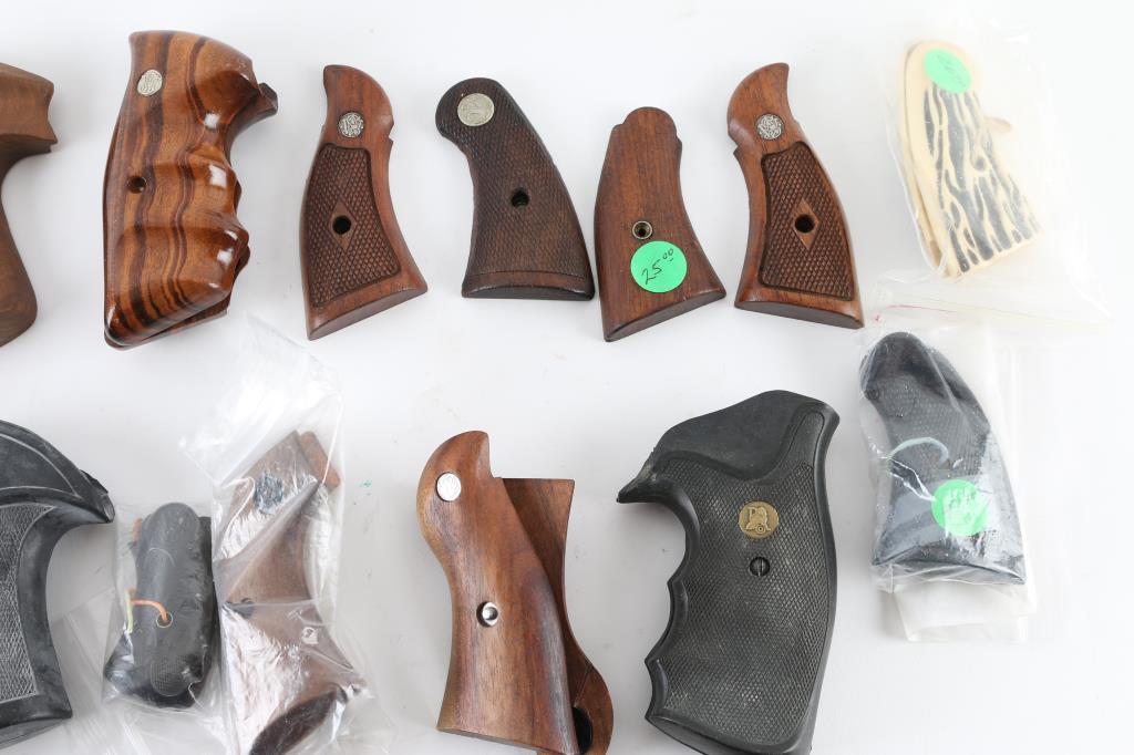 Large Lot of Revolver Grips