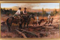 Original Oil on Canvas by Howard Rogers