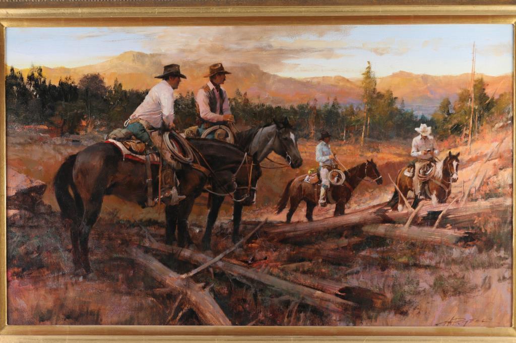 Original Oil on Canvas by Howard Rogers