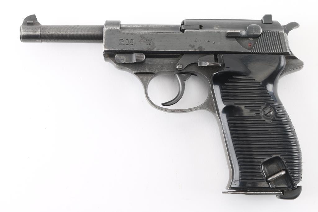 Mauser "byf44" P.38 9mm SN: 4074y