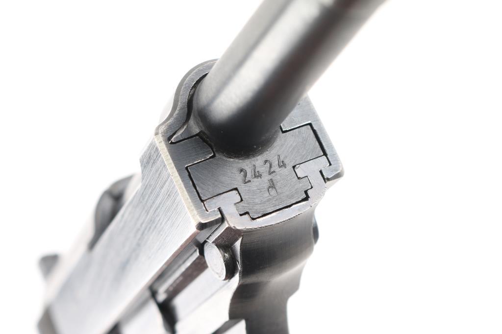 Walther P-38 9 mm SN: 2424d