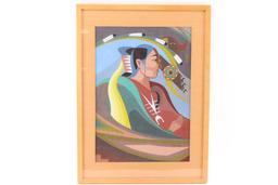 Original Colorful Oil On Canvas