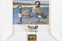 Lot Of Three Habitat Waterfowl Stamp Duck Prints