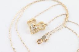 Ladies Tri-Heart Pendant
