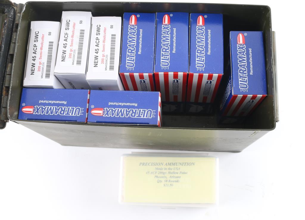 500 Rounds of .45 ACP Ammo