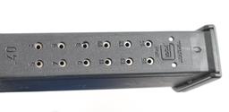 Blue Magazine Storage Case with 6 Glock Mags