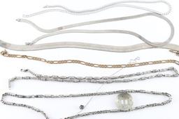 Lot of Sterling Chains