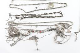 Lot of Sterling Chains