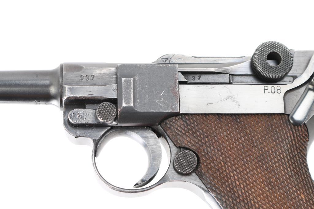 Mauser P.08 Luger 9mm SN: 6912