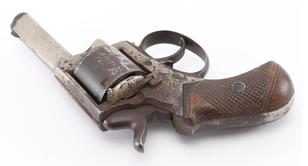 Sioux Beaded Holster with Revolver