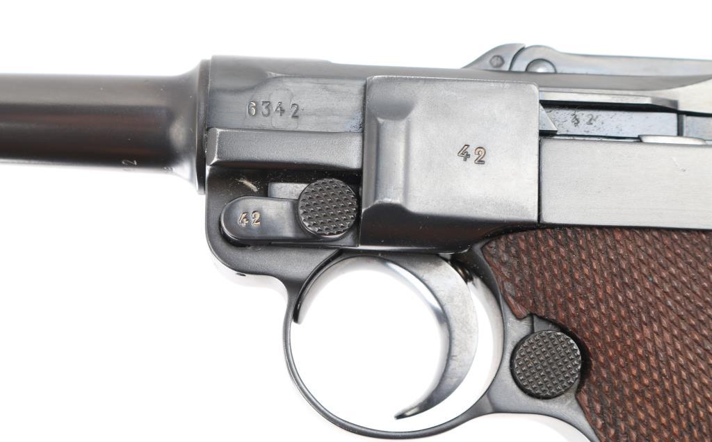 Mauser P-08 Luger 9mm SN: 6342