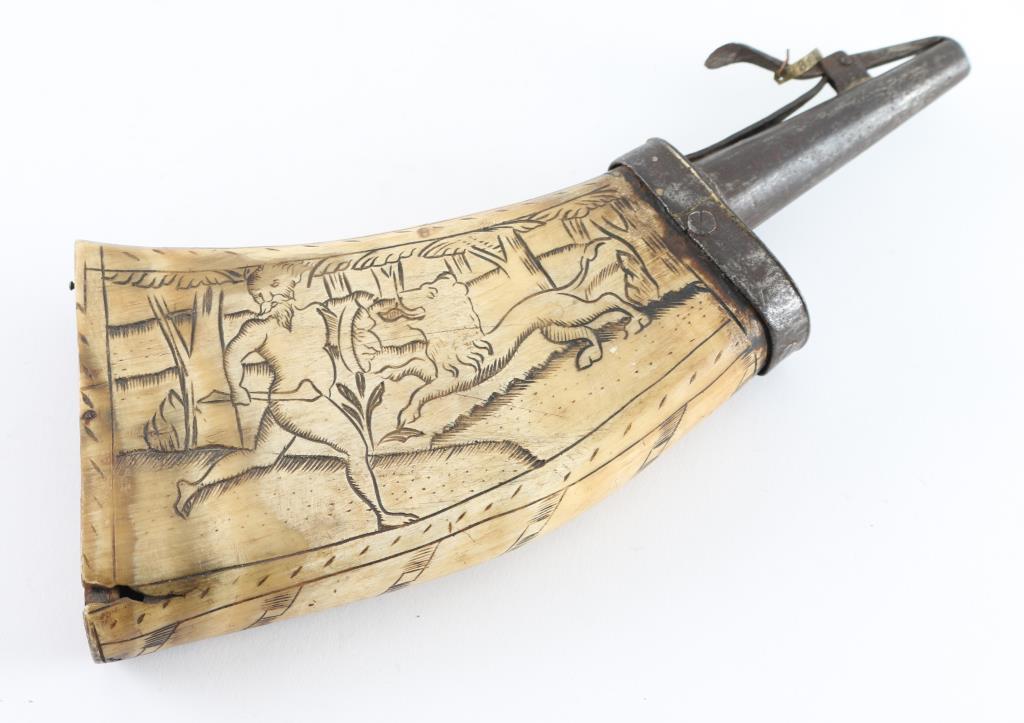 Authentic Mid European Powder Flask