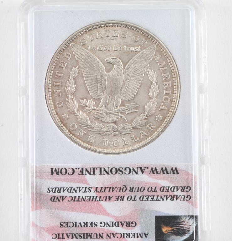 1889 Morgan 1D ANGS MS68