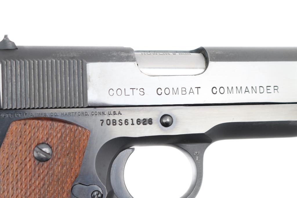 Colt Combat Commander 9mm SN: 70SB61626