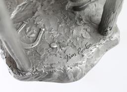 Fine Pewter Sculpture