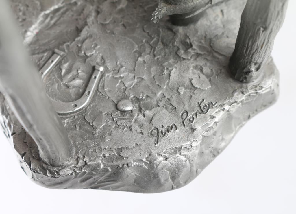 Fine Pewter Sculpture