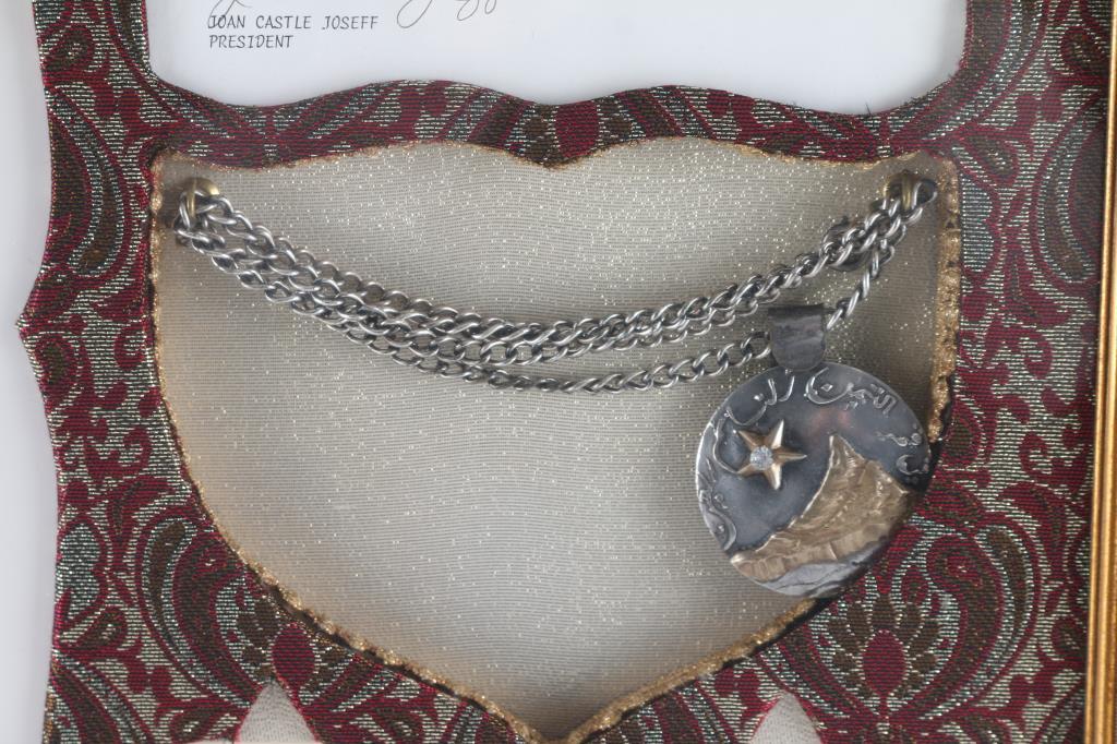 Custom Gold/Silver Medallion on necklace
