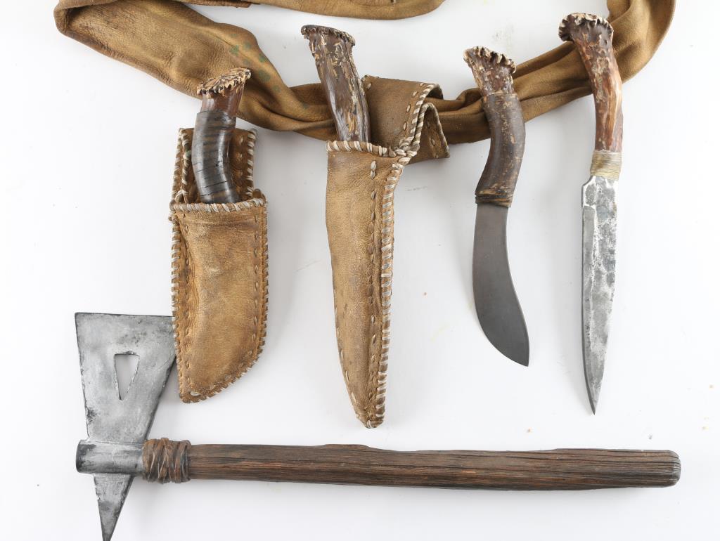 Magnificent 7 Red Harvest Screen Used Tomahawk Rig