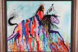 Original Oil On Canvas