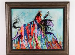 Original Oil On Canvas