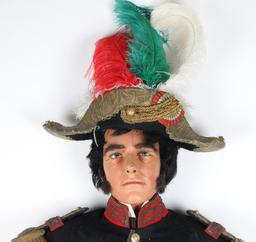 Mexican General's Uniform on Mannequin