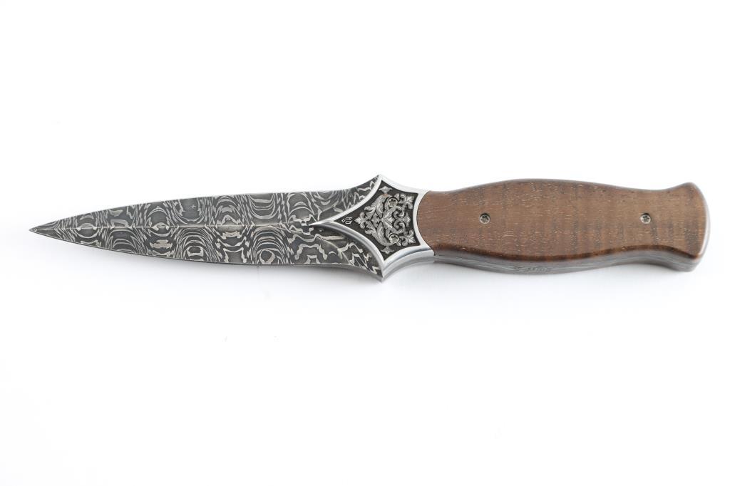 Exhibition Quality Damascus Dagger