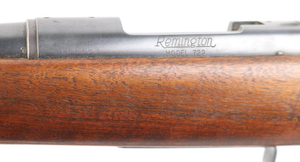 Remington Model 722 .222 Rem. SN: 188583