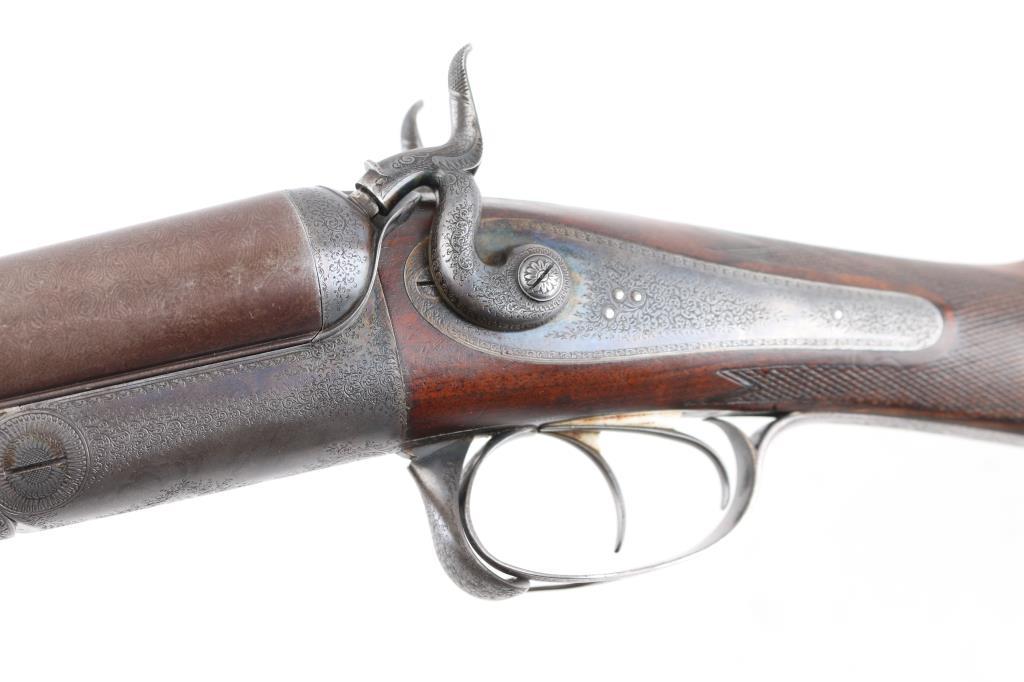 Cased J. Purdey Hammer SXS 12 Ga. SN: 8347