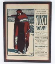 Original Sunset Magazine Poster