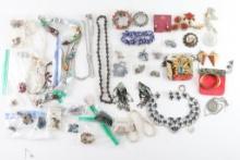 Large Lot of Costume Jewelry