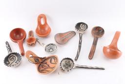 Collection of 11 Native American Ladles