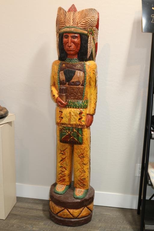 Cigar Store Indian,