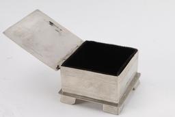 Nickel and Turquoise Box.