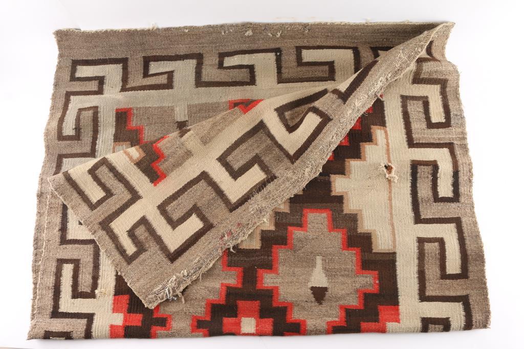 Large Navajo Rug.