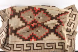 Large Navajo Rug.