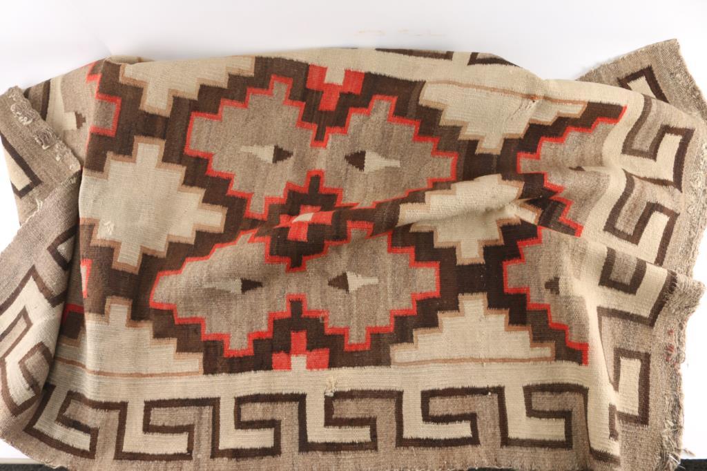 Large Navajo Rug.