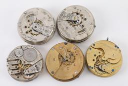 Lot of 25 Elgin Movements.