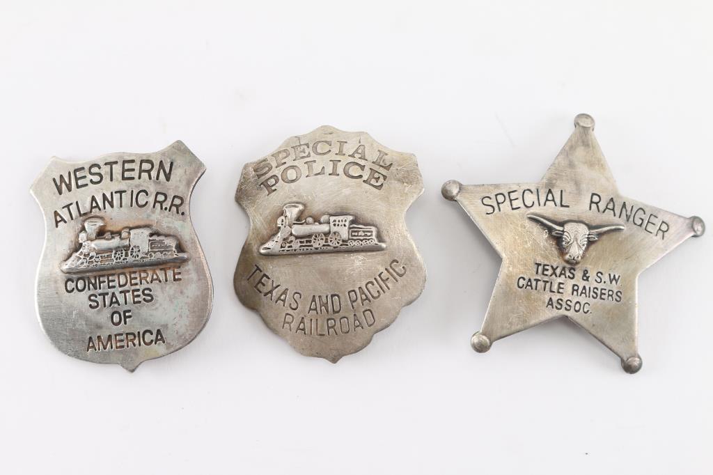 Lot of 3 Badges