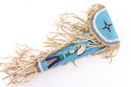 Plains Figural Beaded Holster.