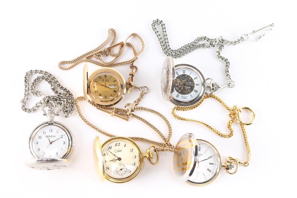 Lot of 5 Pocket Watches.
