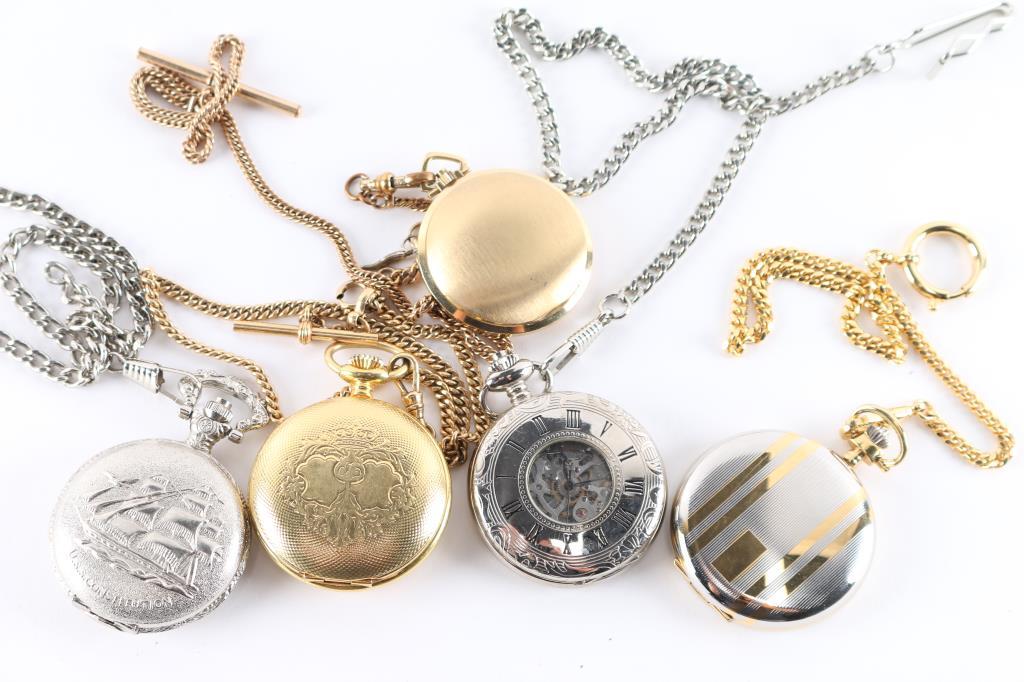 Lot of 5 Pocket Watches.
