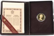 1986 $100 Canadian Gold Proof Coin