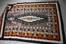 Large Navajo Rug.