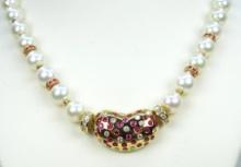 Exquisite Designer Jelly Bean Ruby, Diamond