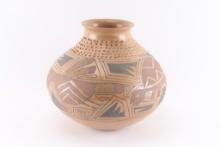 Mata Ortiz Polychrome Pot