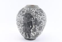Pueblo Incised Carved Pot
