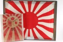 Lot of Two WW2 Japanese Flags